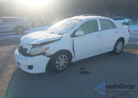 2009 Toyota Corolla Le z USA, uszkodzony, nr VIN JTDBL40E199022679